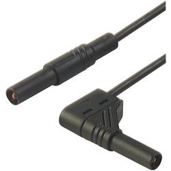 SKS Hirschmann MLS WG 100/2,5 sw bezpečnostní měřicí kabely lamelová zástrčka 4 mm lamelová zástrčka 4 mm 1.00 m černá 1 ks
