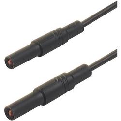SKS Hirschmann MLS GG 200/2,5 sw bezpečnostní měřicí kabely lamelová zástrčka 4 mm lamelová zástrčka 4 mm 2.00 m černá 1 ks