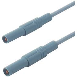 SKS Hirschmann MLS GG 200/2,5 bl bezpečnostní měřicí kabely lamelová zástrčka 4 mm lamelová zástrčka 4 mm 2.00 m modrá 1 ks