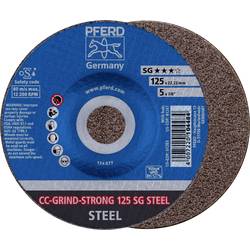 PFERD 64181125 CC-GRIND-STRONG 125 SG STEEL brusný kotouč Průměr 125 mm Ø otvoru 22.23 mm ocel, Rozněcovač 10 ks