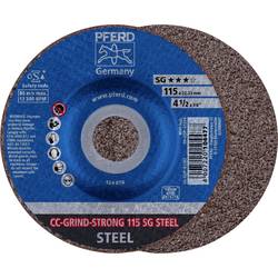 PFERD 64181115 CC-GRIND-STRONG 115 SG STEEL brusný kotouč Průměr 115 mm Ø otvoru 22.23 mm ocel, Rozněcovač 10 ks