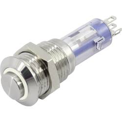 TRU COMPONENTS LAS4GQH-11ZE/W/24V/S, TC-6647620 tlačítkový spínač, 12 mm, 48 V, 2 A, 1 ks