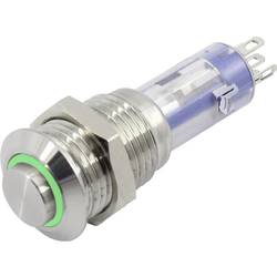 TRU COMPONENTS LAS4GQH-11ZE/G/24V/S, TC-6647560 tlačítkový spínač, 12 mm, 48 V, 2 A, 1 ks