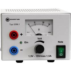 Statron 2256.1 laboratorní zdroj s nastavitelným napětím, 1.5 - 15 V, 1.5 A, 40 W, výstup 1 x, 2256.1