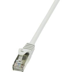 LogiLink CP1072S RJ45 síťové kabely, propojovací kabely CAT 5e F/UTP 5.00 m šedá 1 ks