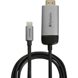 Verbatim USB-C® kabelový adaptér [1x USB-C® zástrčka - 1x HDMI zástrčka] 49144 1.50 m