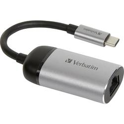Verbatim USB-C® adaptér [1x USB-C® zástrčka - 1x RJ45 zásuvka] 49146 0.10 m