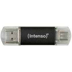 Intenso Twist Line USB flash disk 128 GB antracitová 3539491 USB-A, USB-C®, USB 3.1