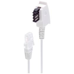 Shiverpeaks DSL kabel [1x telefonní zástrčka TAE-F - 1x RJ45 zástrčka 8p2c] 6 m bílá