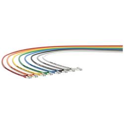 LAPP 24441407 RJ45 síťové kabely, propojovací kabely CAT 6A S/FTP 0.50 m bílá s ochranou, kompletní stínění, párové stínění, fóliové stínění, samozhášecí, bez