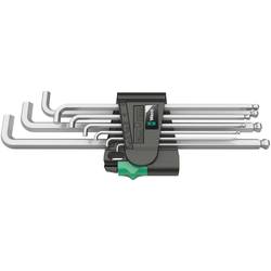 Wera 950 PKLS/9 SM SB inbus sada klíčů 1.5 mm, 2 mm, 2.5 mm, 3 mm, 4 mm, 5 mm, 6 mm, 8 mm, 10 mm 9dílná