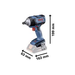 Bosch Professional GDS 18V-300 Solo 06019D8201 aku rázový utahovák 300 Nm 18 V Li-Ion kufřík