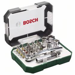 Bosch Accessories Promoline 2607017322 sada bitů, 26dílná, plochý, křížový PH, křížový PZ, inbus, vnitřní šestihran (TX), 1/4 (6,3 mm)