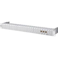 Metz Connect 130B11P0-E 24 portů síťový patch panel 483 mm (19) CAT 6A 1 U šedá osazený