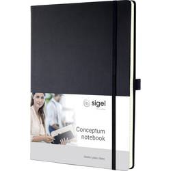 Sigel CONCEPTUM® CO110 poznámková kniha čisté černá Počet listů: 97 A4