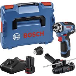 Bosch Professional GSR 12V-35 FC aku vrtací šroubovák 12 V Li-Ion, 06019H3009, bezkartáčové, vč. 2x aku, vč. nabíječky, kufřík