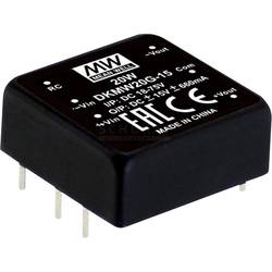 Mean Well DKMW20F-15 DC/DC měnič napětí, modul 660 mA 20 W Počet výstupů: 2 x Obsah 1 ks