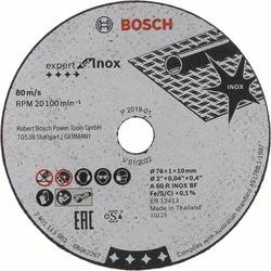 Bosch Professional NEW-5753 Řezný kotouč Expert for Inox a 60 R INOX BF, 76 mm, 10 mm, 1 mm