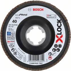 Bosch Accessories 2608621763 X-LOCK vějířovitý brusný kotouč Průměr 115 mm 1 ks