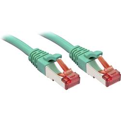 LINDY 47747 RJ45 síťové kabely, propojovací kabely CAT 6 S/FTP 1.00 m zelená s ochranou 1 ks