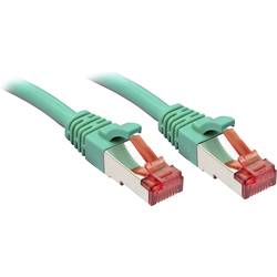 LINDY 47749 RJ45 síťové kabely, propojovací kabely CAT 6 S/FTP 2.00 m zelená s ochranou 1 ks