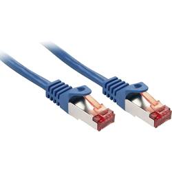 LINDY 47352 RJ45 síťové kabely, propojovací kabely 1.00 m modrá 1 ks