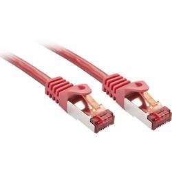LINDY 47365 RJ45 síťové kabely, propojovací kabely 3.00 m červená 1 ks
