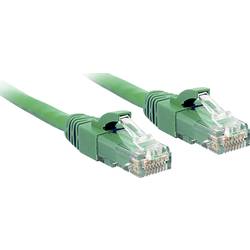 LINDY 48048 RJ45 síťové kabely, propojovací kabely CAT 6 U/UTP 2.00 m zelená s ochranou 1 ks