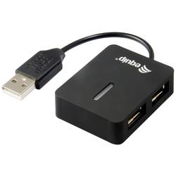 Equip 128952 2 porty USB 2.0 hub černá