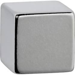 Maul neodymový magnet 6169496 (š x v x h) 20 x 20 x 20 mm krychle stříbrná 1 ks 6169496