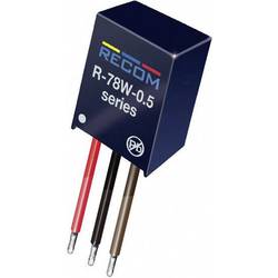 RECOM R-78W5.0-0.5 DC/DC měnič napětí, modul 5 V 500 mA 2.5 W Počet výstupů: 1 x Obsah 1 ks