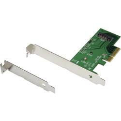 Renkforce RF-2384500 1 port Řadič M.2 PCIe x4 Vhodný pro (SSD): 2242, 2260, 2280 vč. nízkoprofilového krycího plechu na prázdný slot