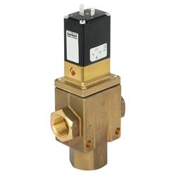 Bürkert servem řízený ventil 468544 6430 24 V/DC NPT 3/4 objímka Jmenovitá vzdálenost 90 mm v klidové poloze uzavřený 1 ks