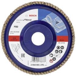 Bosch Accessories 2608601276 X431 vějířovitý brusný kotouč Průměr 125 mm Ø otvoru 22.33 mm ocel 1 ks