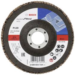 Bosch Accessories 2608603719 X431 vějířovitý brusný kotouč Průměr 125 mm Ø otvoru 22.33 mm ocel 1 ks