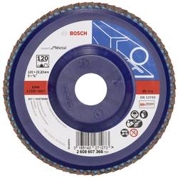 Bosch Accessories 2608607368 X551 vějířovitý brusný kotouč Průměr 125 mm Ø otvoru 22.33 mm ocel 1 ks