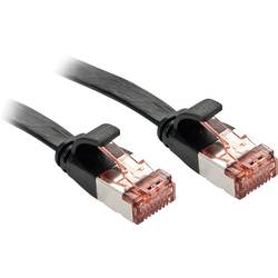 LINDY 47571 RJ45 síťové kabely, propojovací kabely CAT 6 U/UTP 1.00 m černá s ochranou 1 ks