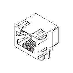 Molex MOL DataCom & Specialty 438600013 zásuvka černá 1 ks