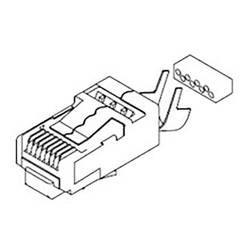 Molex Molex MOL DataCom & Specialty 449150001 zástrčka průhledná 1 ks