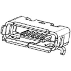 Molex Molex MOL Micro Solutions 475900001 USB konektor 1500 ks