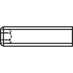 TOOLCRAFT 222523 stavěcí šroub M5 10 mm ocel 20 ks