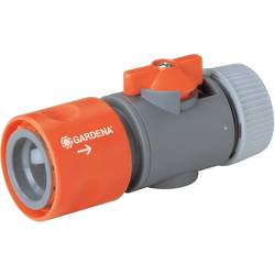 GARDENA 00942-50 00942-50 plast spojka s regulačním ventilem 13 mm (1/2) Ø, rychlospojka