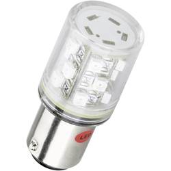 Barthelme 52190213 LED žárovka zelená BA15d 24 V/DC, 24 V/AC 32 lm