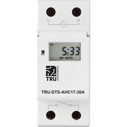 TRU COMPONENTS TC-8576084 spínací hodiny na DIN lištu TRU-DTS-AHC17-30A 230 V/AC týdenní program