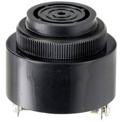 TRU COMPONENTS TC-10475808 piezo bzučák Hlučnost: 80 dB Napětí: 12 V/DC nepřerušovaný tón 1 ks