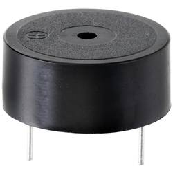 TRU COMPONENTS TC-10475824 piezo bzučák Hlučnost: 80 dB Napětí: 12 V/DC nepřerušovaný tón 1 ks