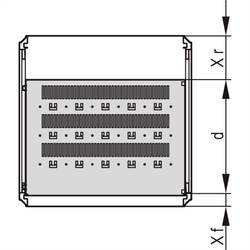 nVent SCHROFF 22130332 Dno regálu (š x h) 800 mm x 497 mm 1 ks