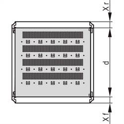 nVent SCHROFF 22130327 Dno regálu (š x h) 600 mm x 897 mm 1 ks