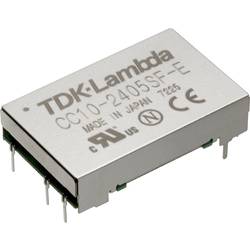 TDK-Lambda CC10-0512DF-E DC/DC měnič napětí do DPS 5 V/DC -12 V/DC, 12 V/DC, 15 V/DC 0.4 A 10 W Počet výstupů: 2 x Obsah 1 ks