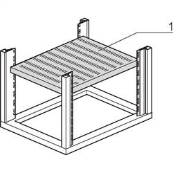 nVent SCHROFF 22117847 Police (š x h) 600 mm x 800 mm 1 ks